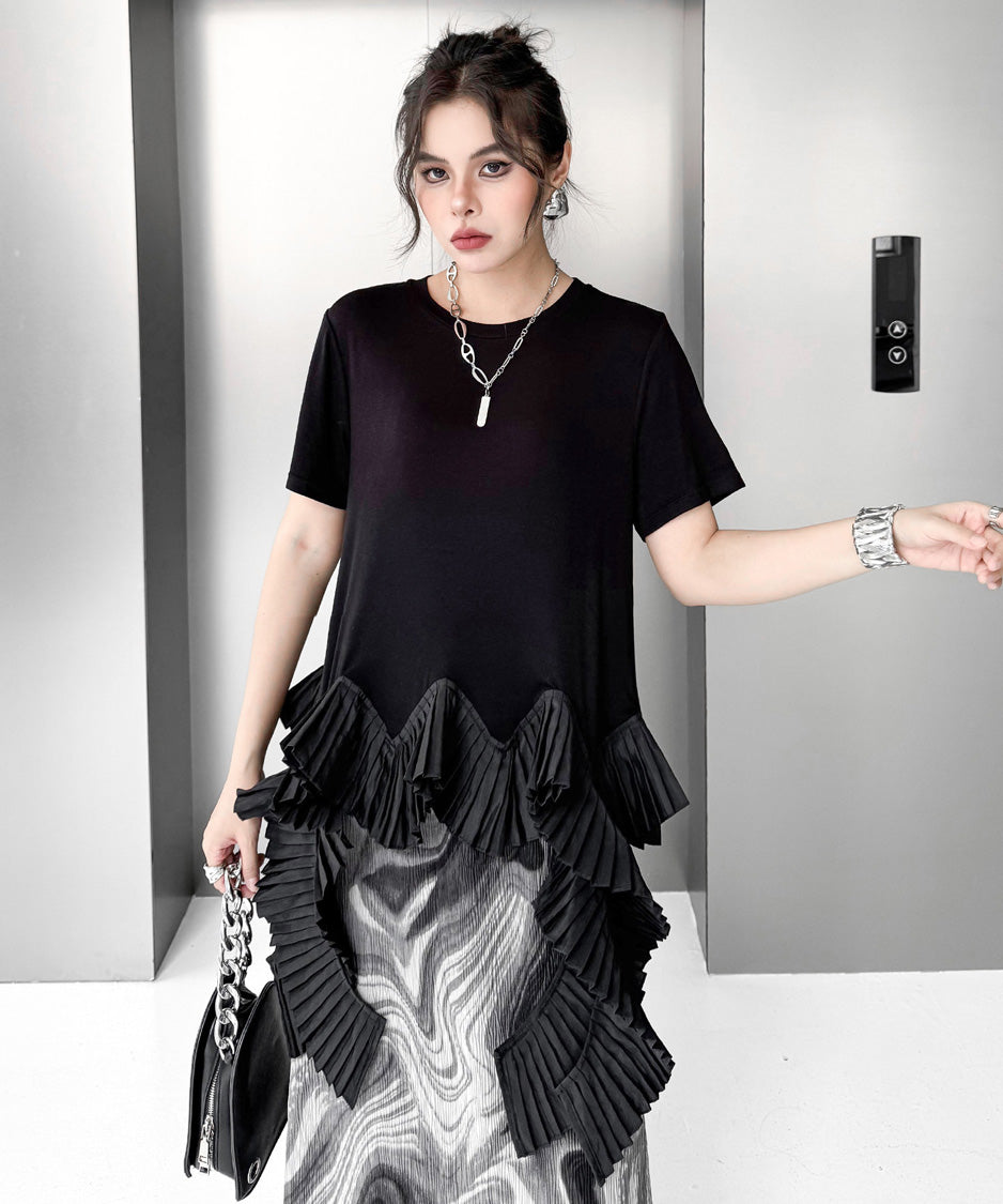 Pleat Wave Top