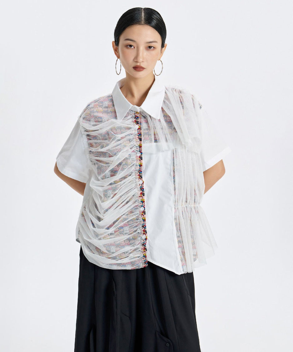 Veil Gather Blouse