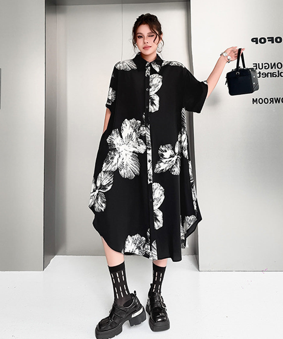 Bloom Shirt Dress