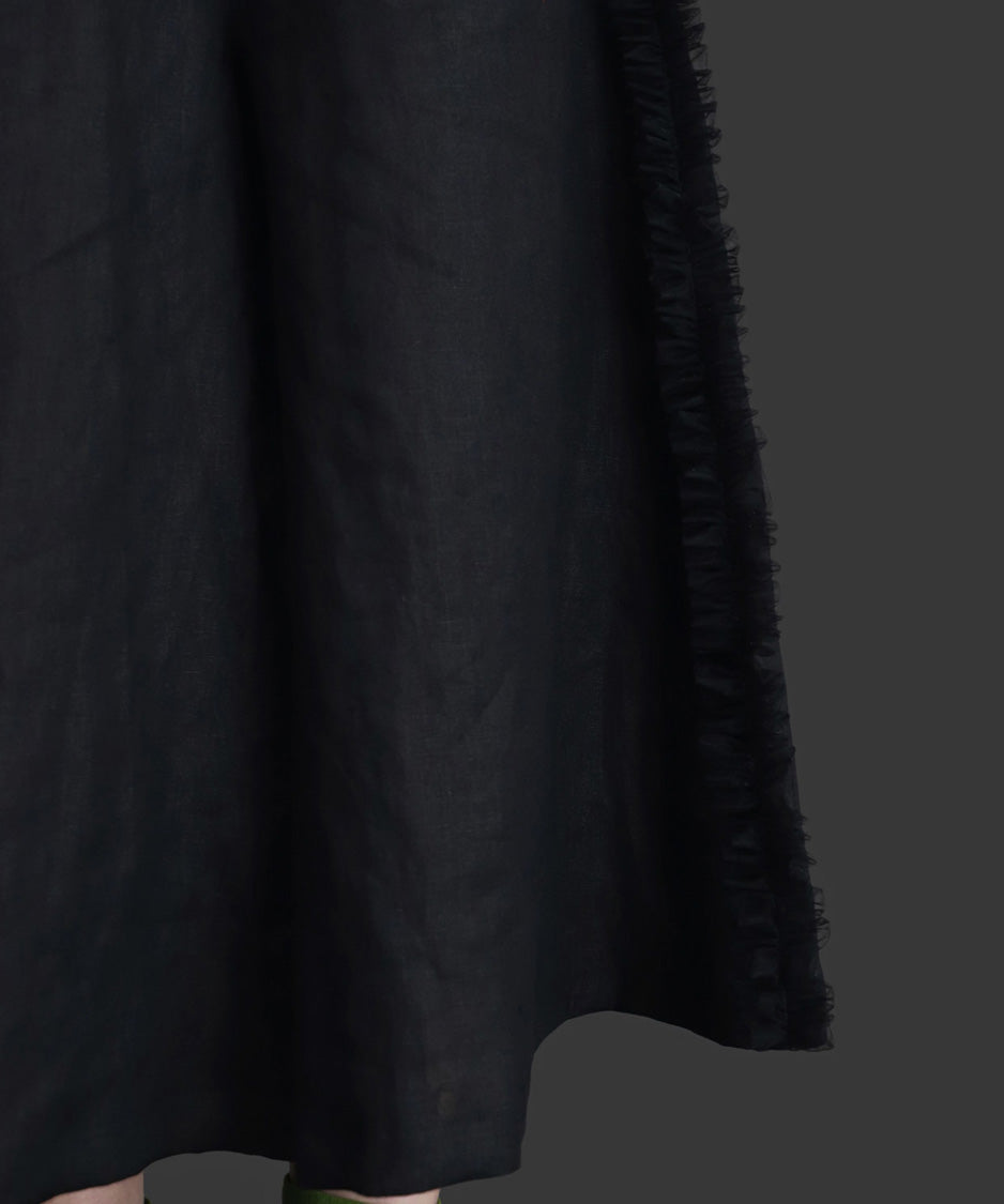 Ripple Seam Wide Pants