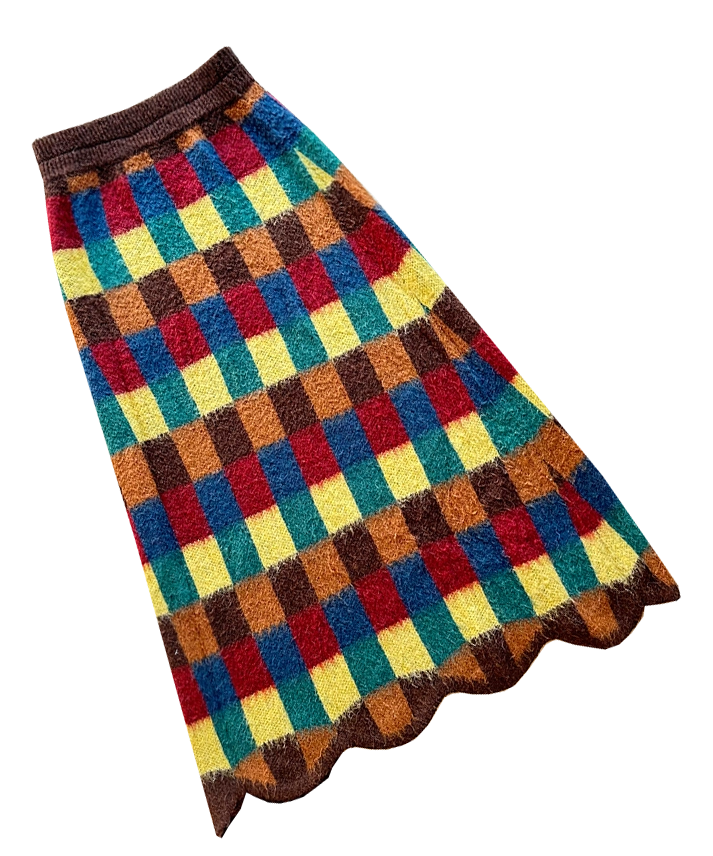Color Block Check Series