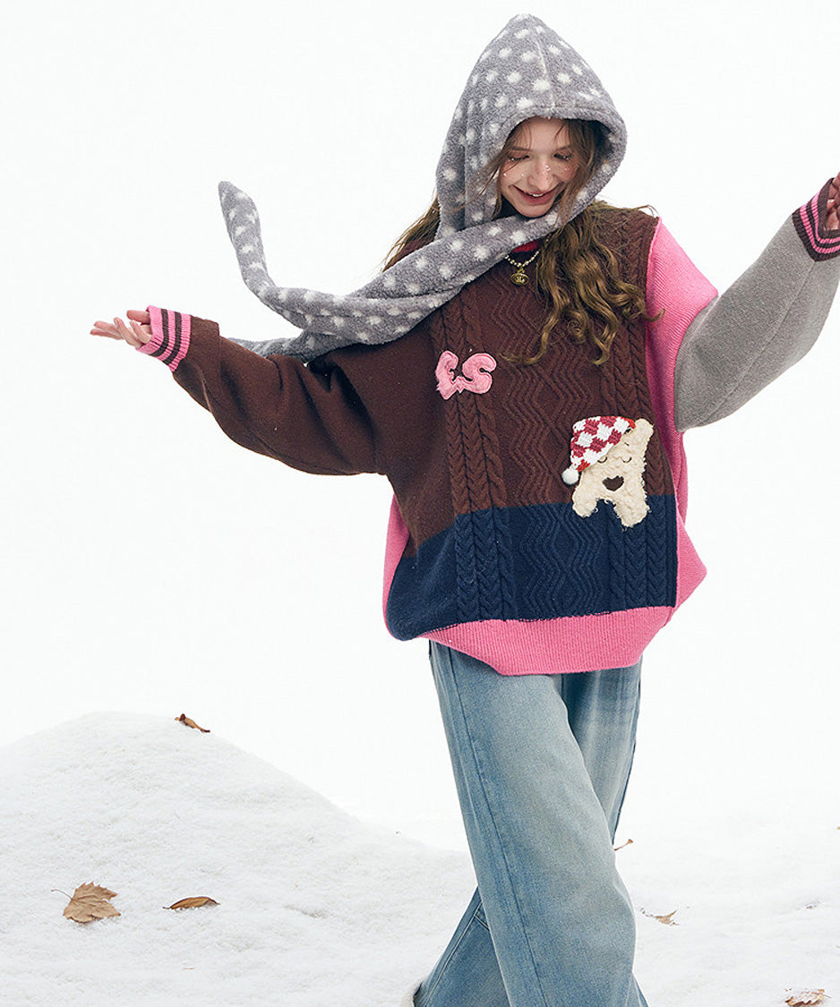 Patch Charm Sweater