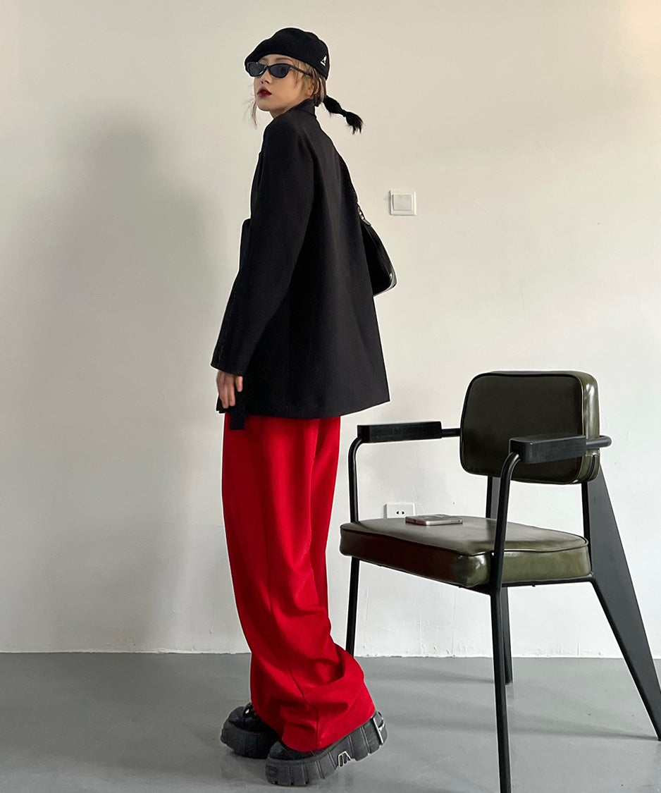 Structured Strap Tailored Jacket