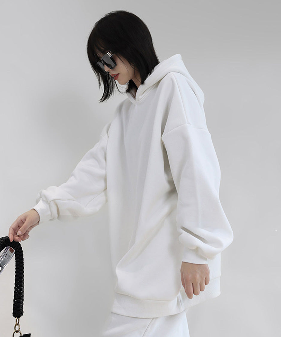 Relaxed Fleece Hoodie