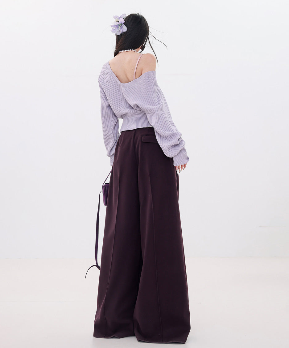 Bicolor Zip Top &amp; Skirt Co-ord