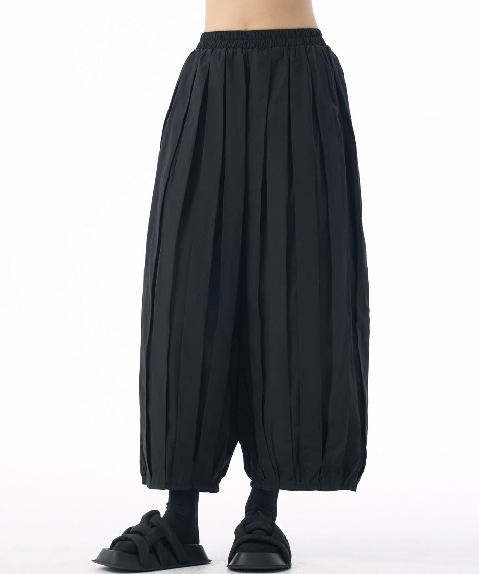 Pleated Volume Balloon Pants