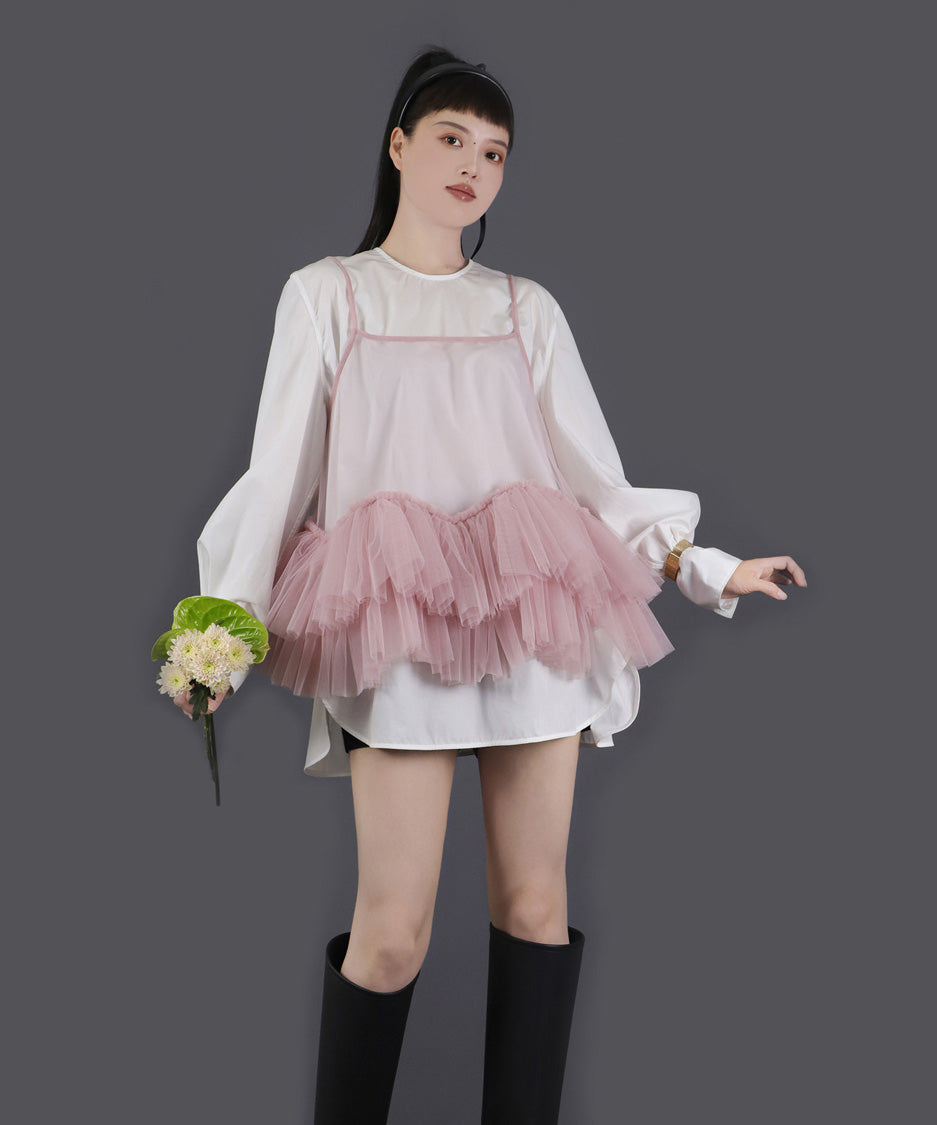 Solenne Arc Line Blouse