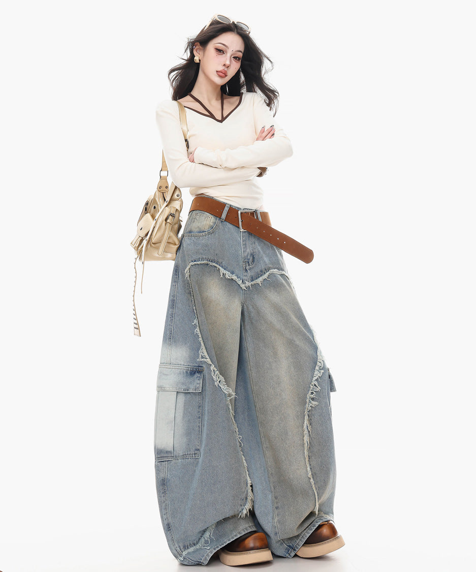 Bicolor Zip Top &amp; Skirt Co-ord