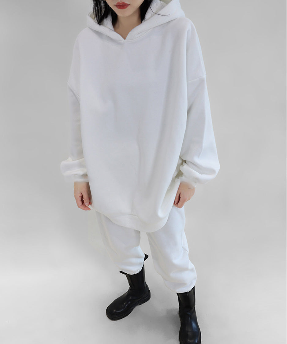 Relaxed Fleece Hoodie