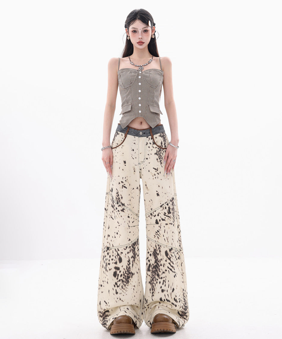 Bicolor Zip Top &amp; Skirt Co-ord