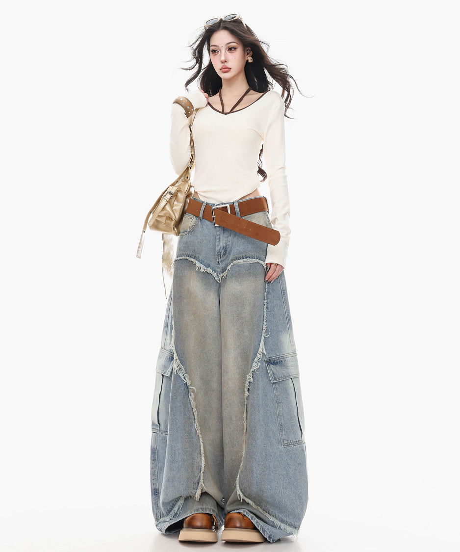 Bicolor Zip Top &amp; Skirt Co-ord