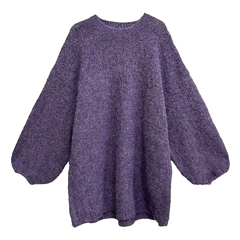 Balloon Sleeve Knit Top
