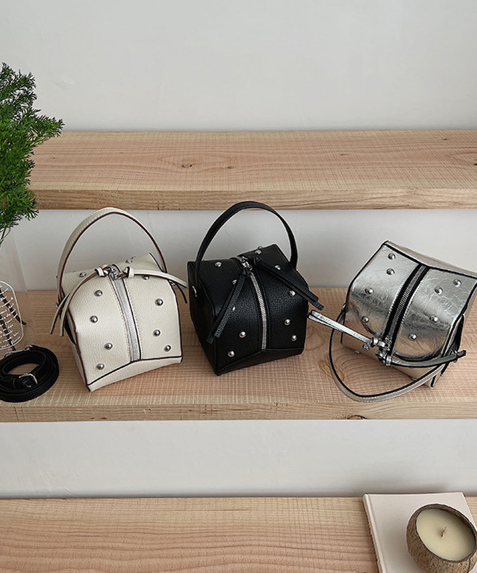 Stud Mini Box Bag