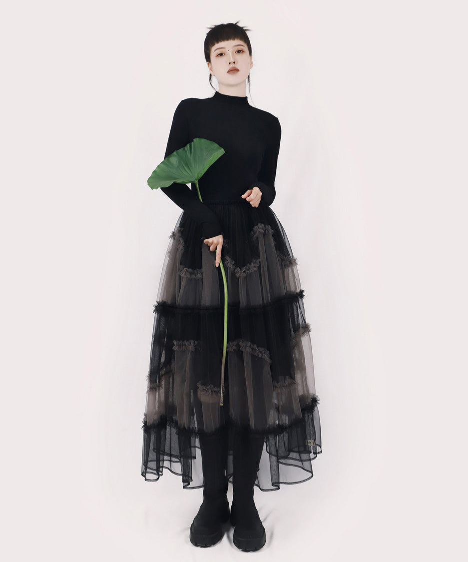 Veil Frill Tiered Dress