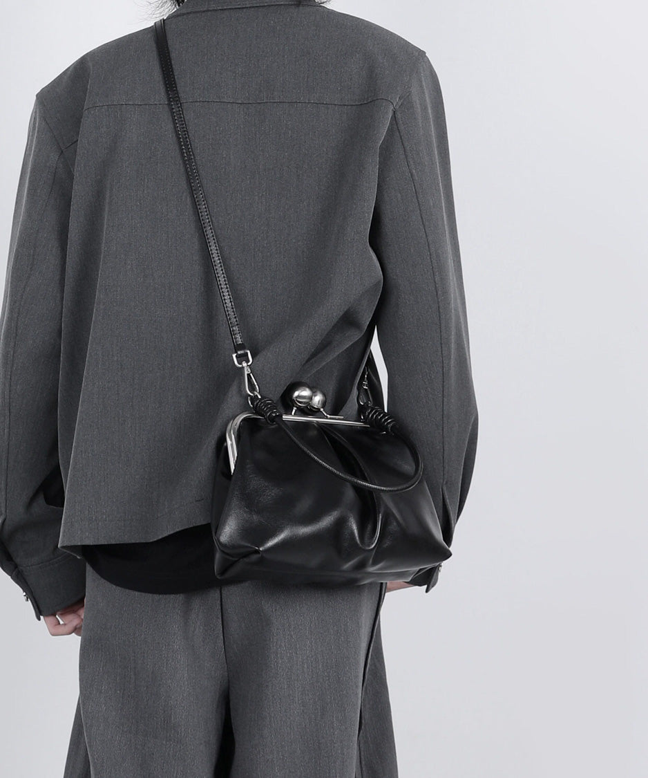 Metal Clasp Soft Bag