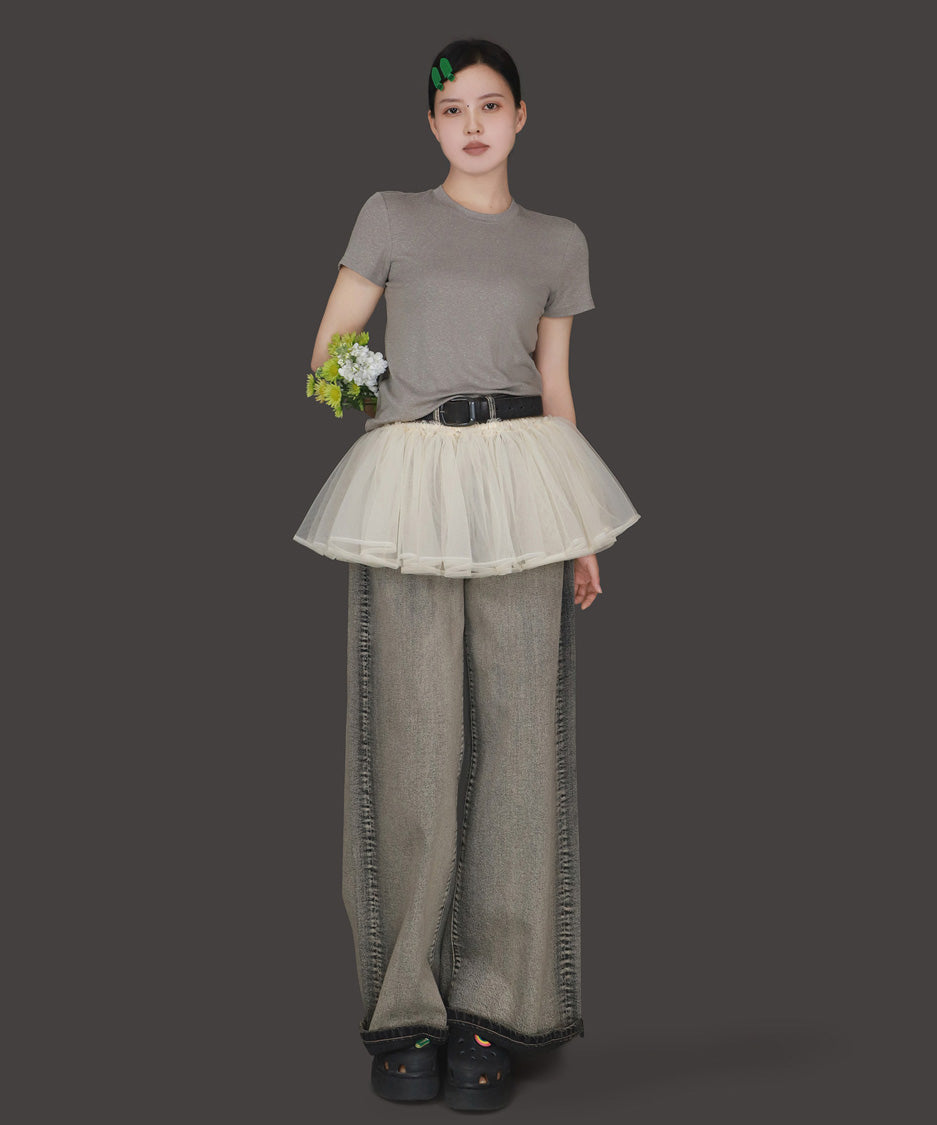 Halo Flare Mini Skirt