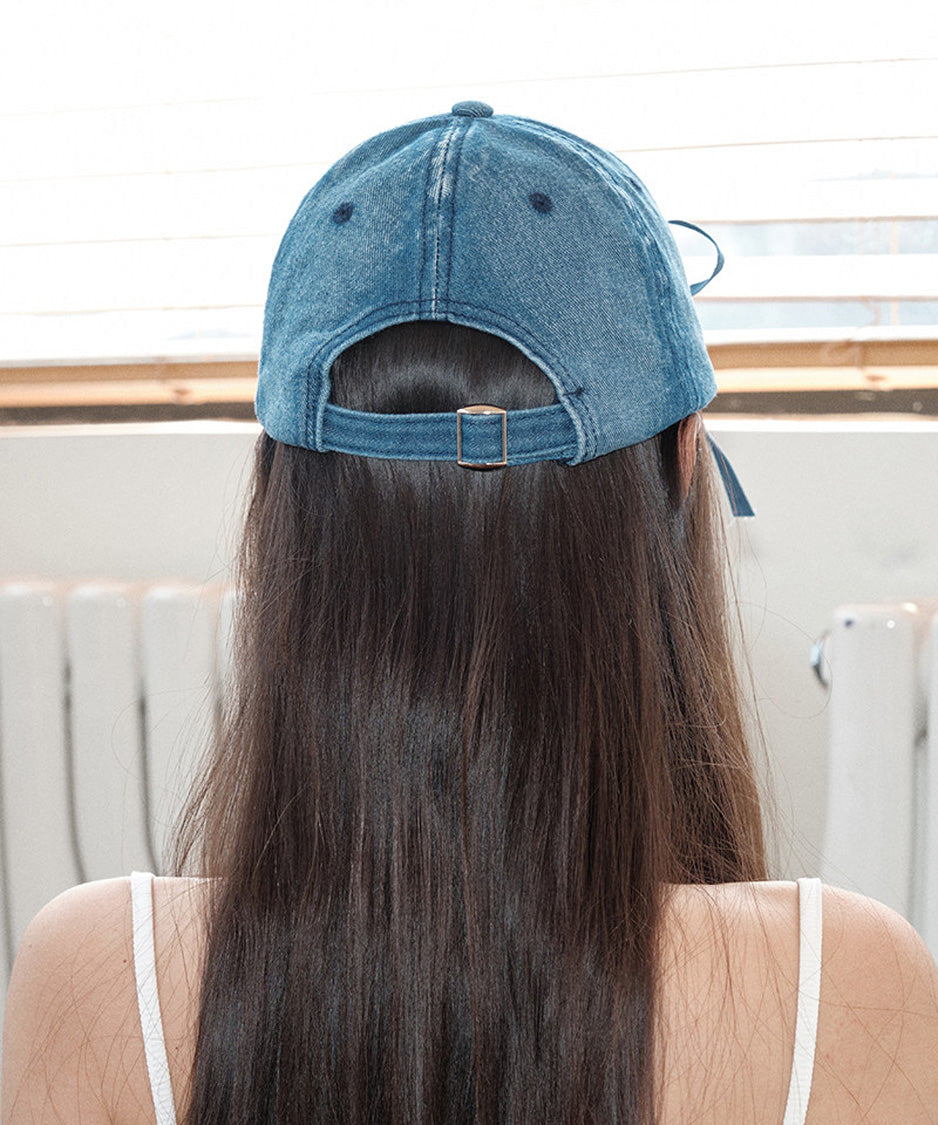 Ribbon & Motif Baseball Cap