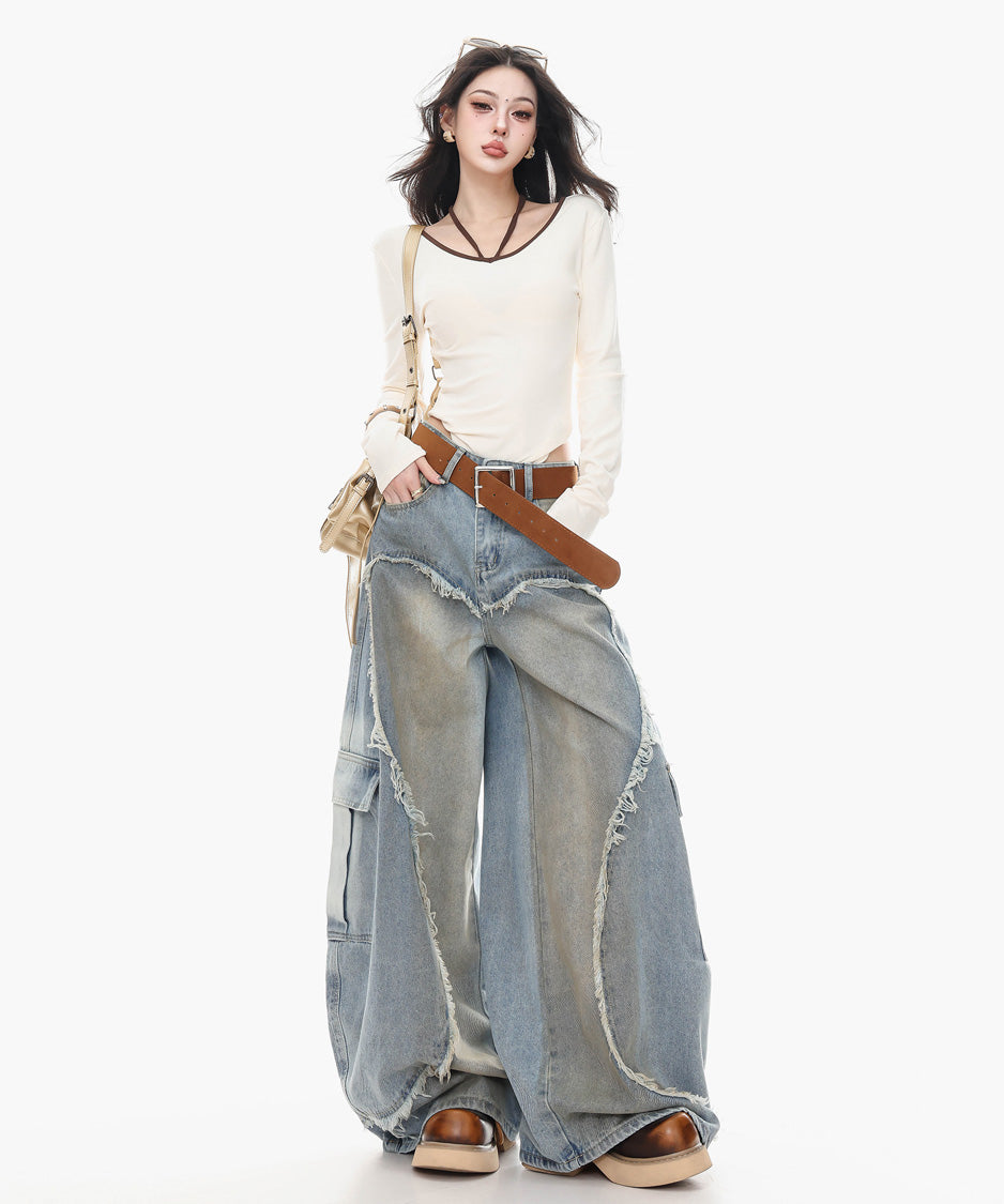 Bicolor Zip Top &amp; Skirt Co-ord