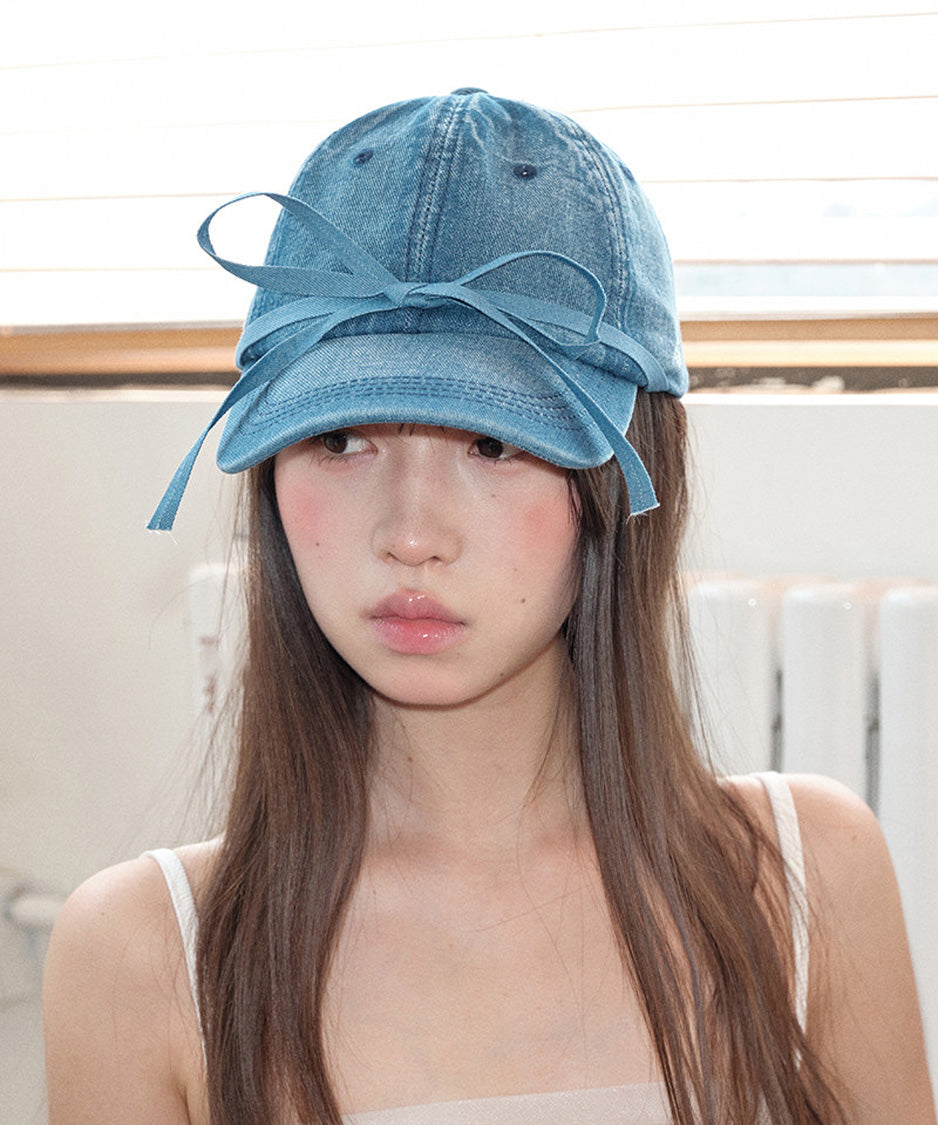 Ribbon & Motif Baseball Cap