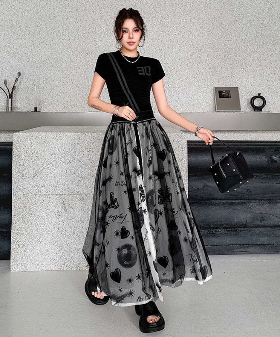 Veil Mark Skirt