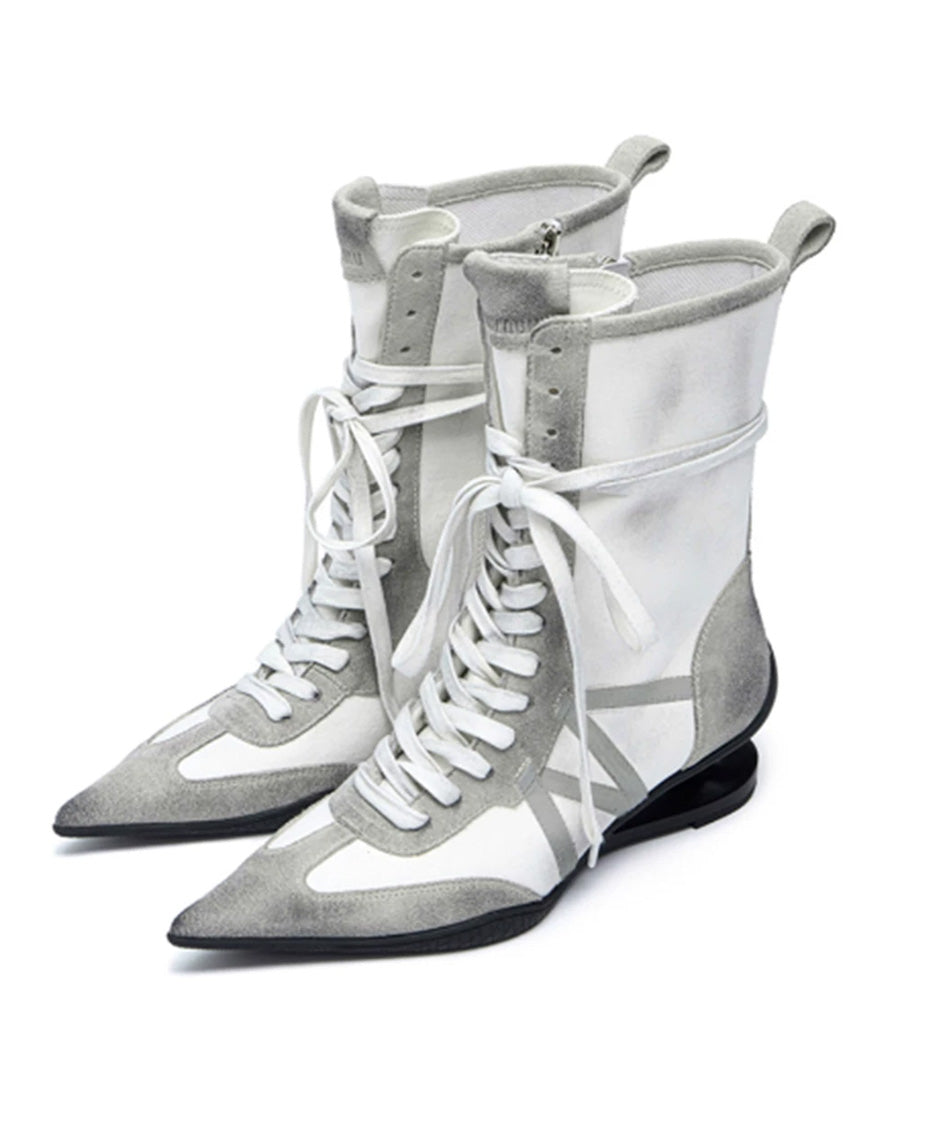 Edge Lace Combat Boots