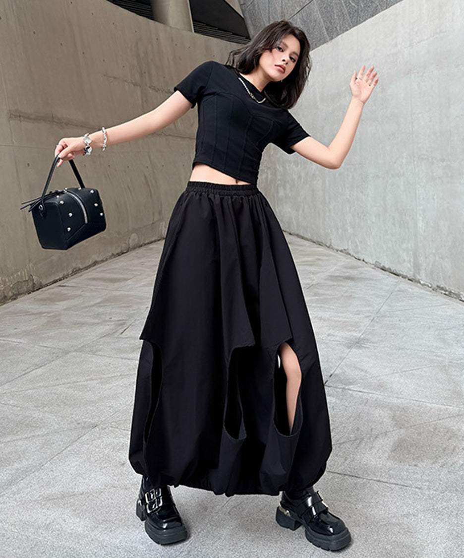 Drape Volume Skirt