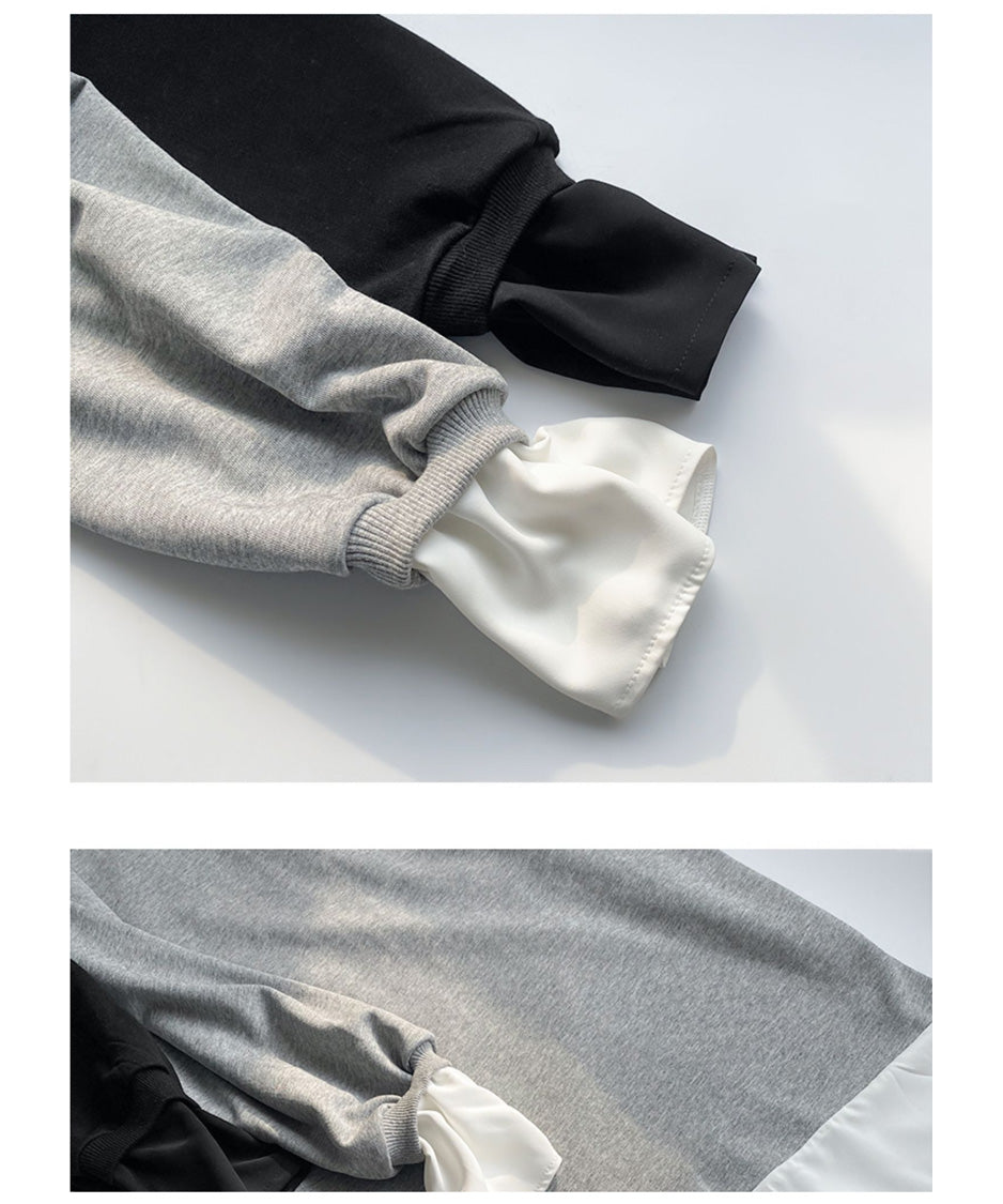 Layered Hem Sweat Dress