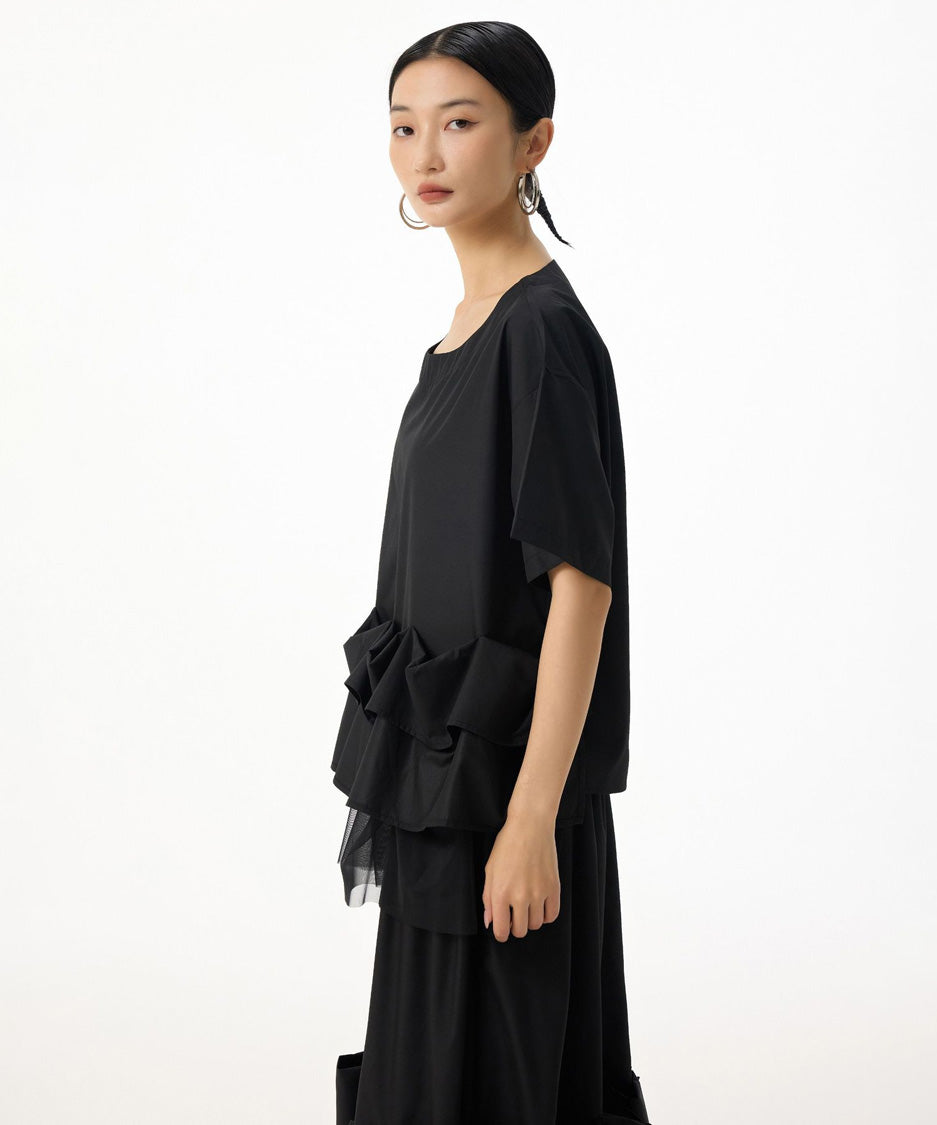 Fold Frill Top