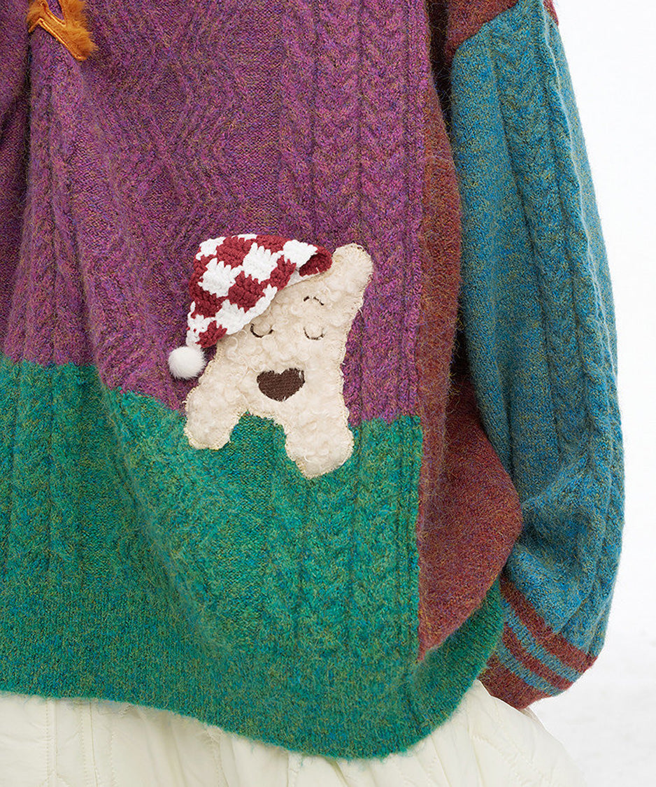 Patch Charm Sweater