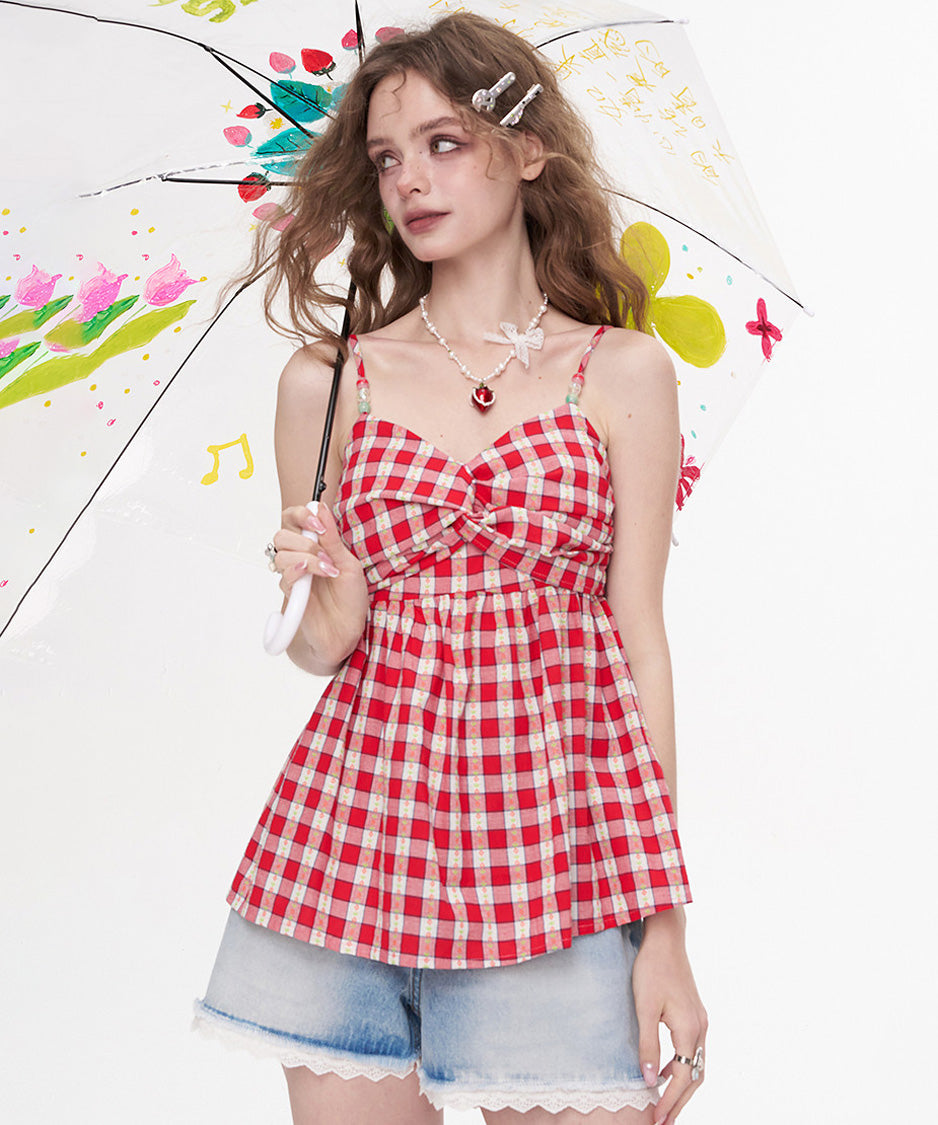 Candy Check Cami