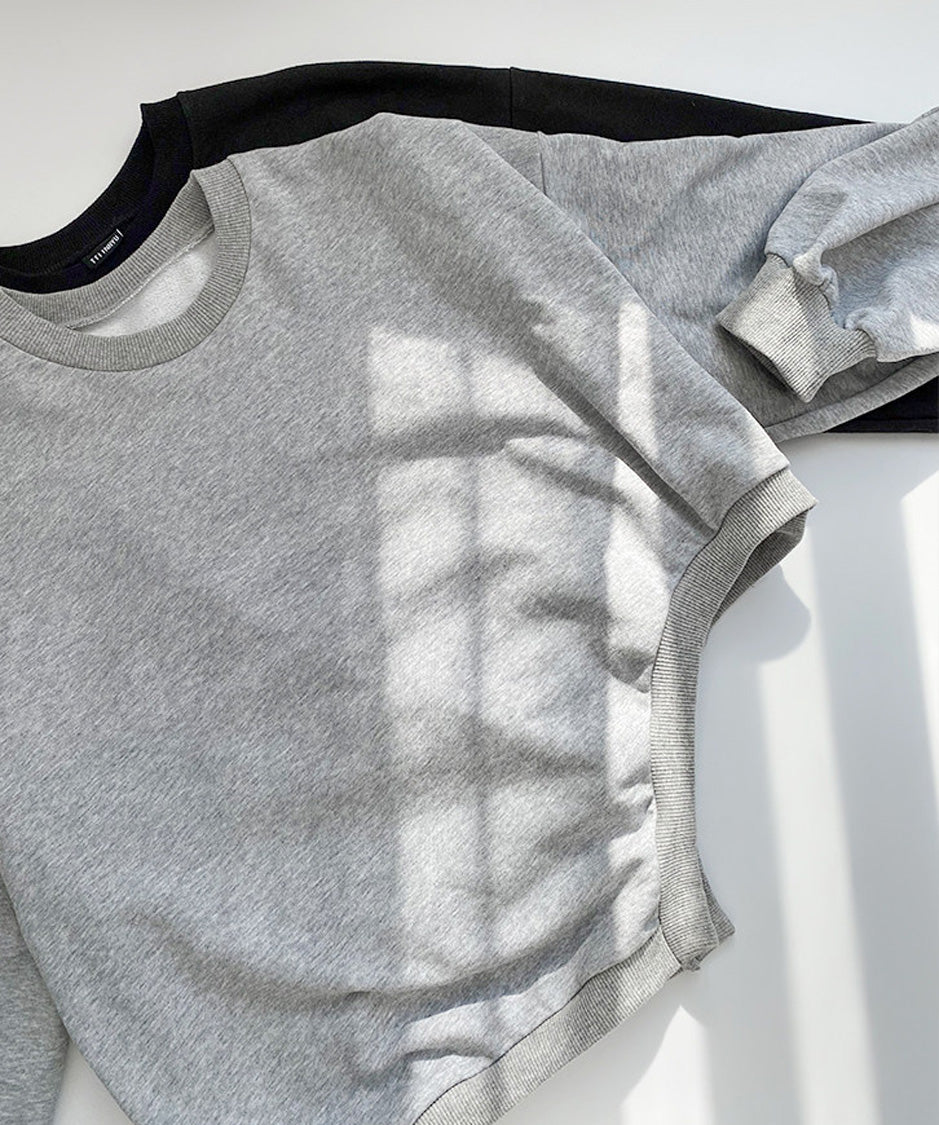 Asymmetric Hem Sweatshirt