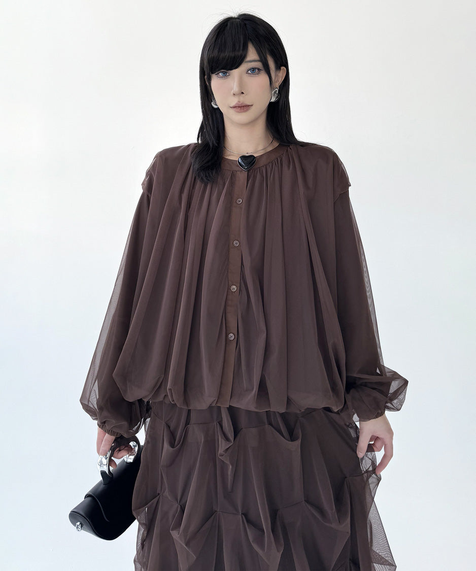 Sheer Volume Gather Tulle Series
