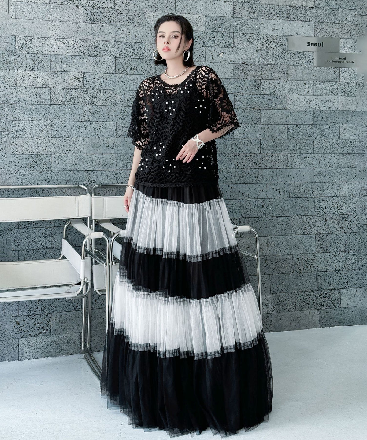 Monotone Doll Skirt