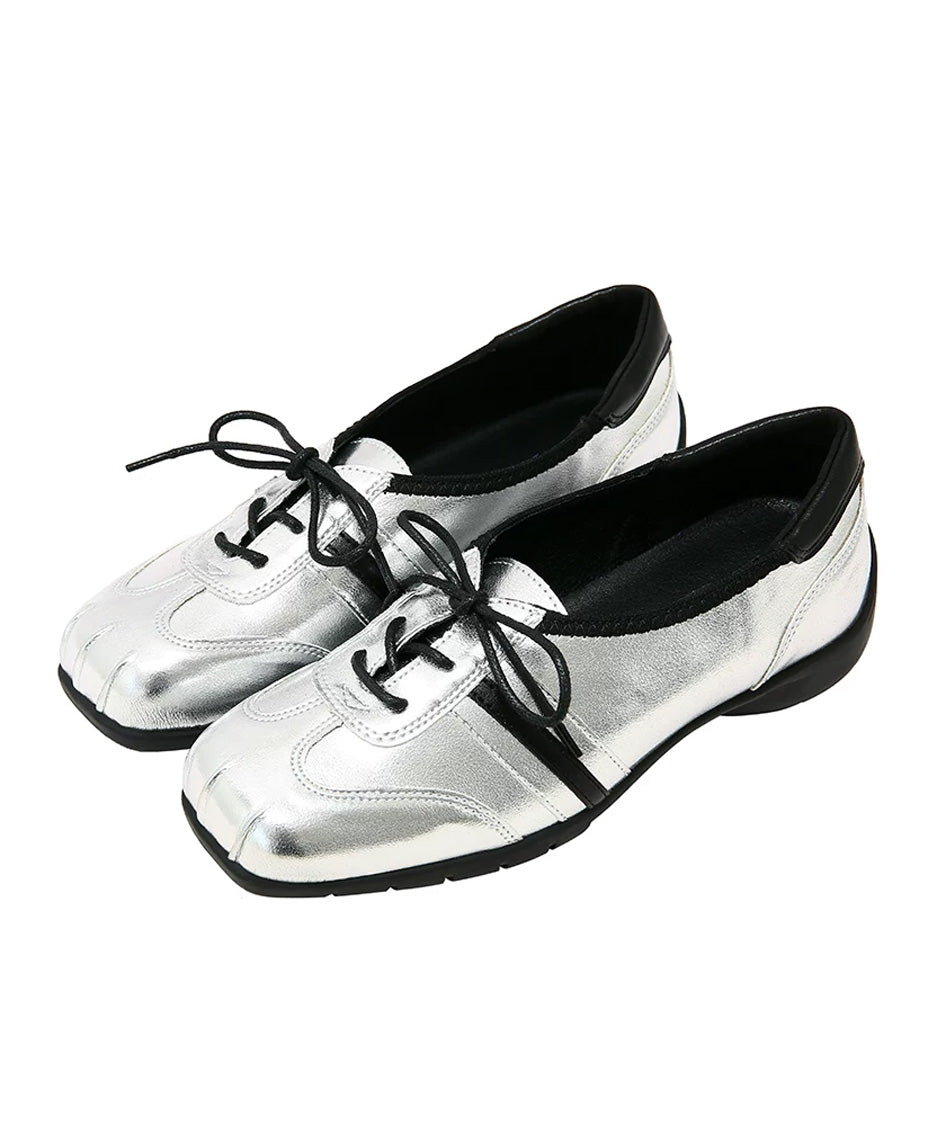 Sculpted Lace Up Shoes