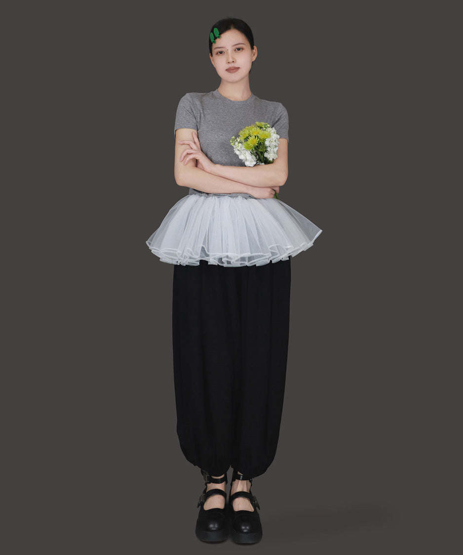 Halo Flare Mini Skirt