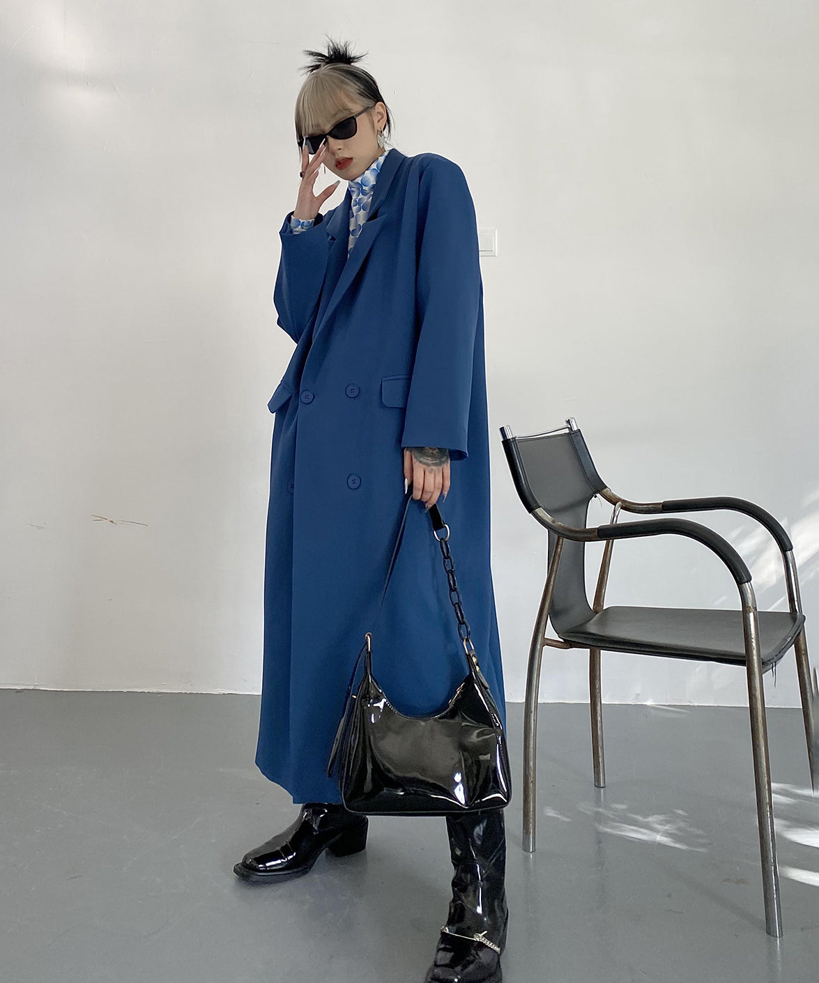 Modern Double Long Coat