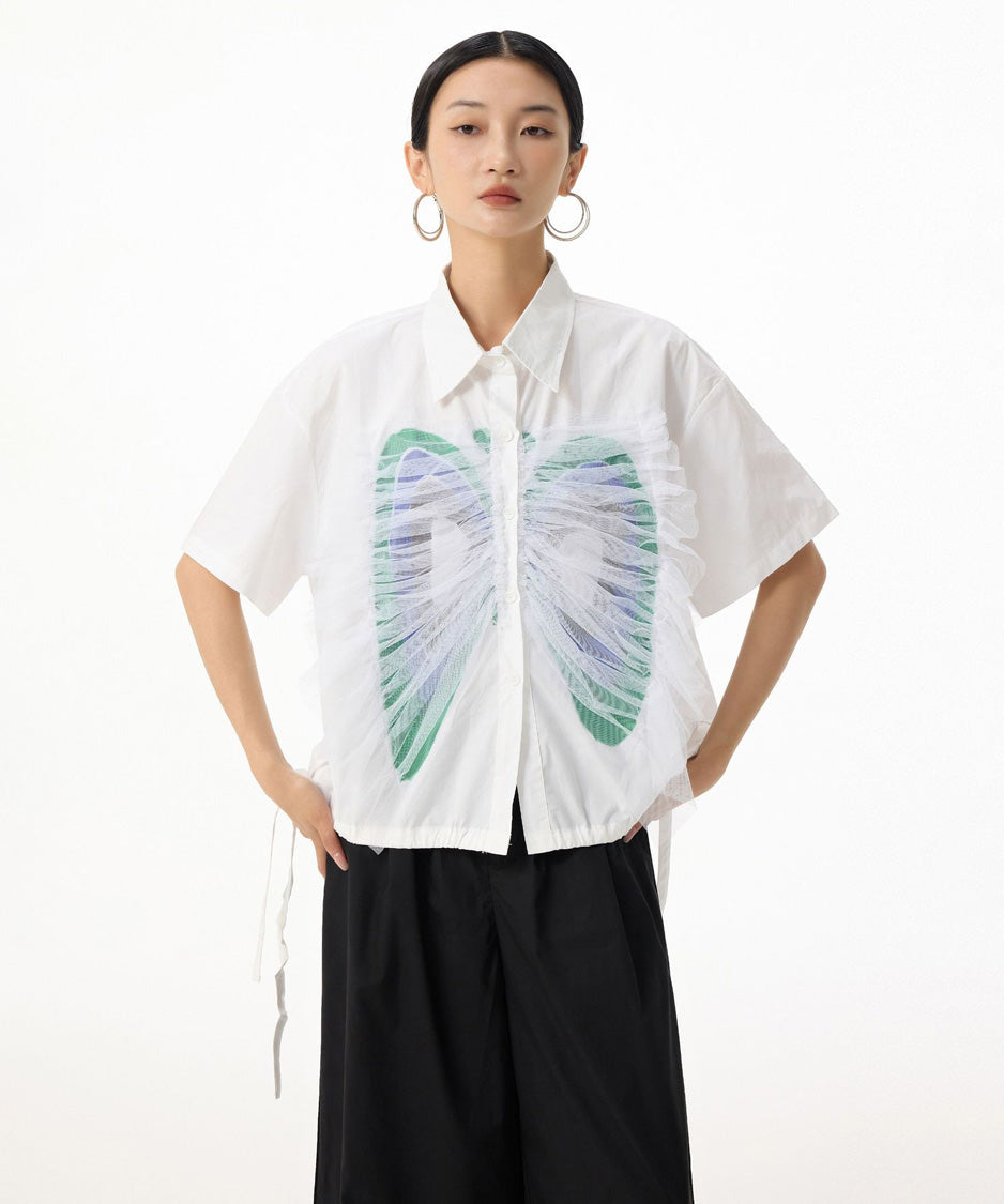 Alaria Flutter Blouse