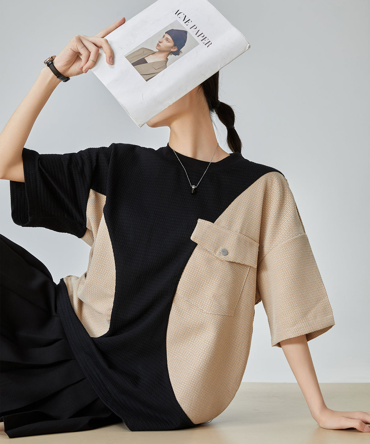 Panel Pocket Combo Top
