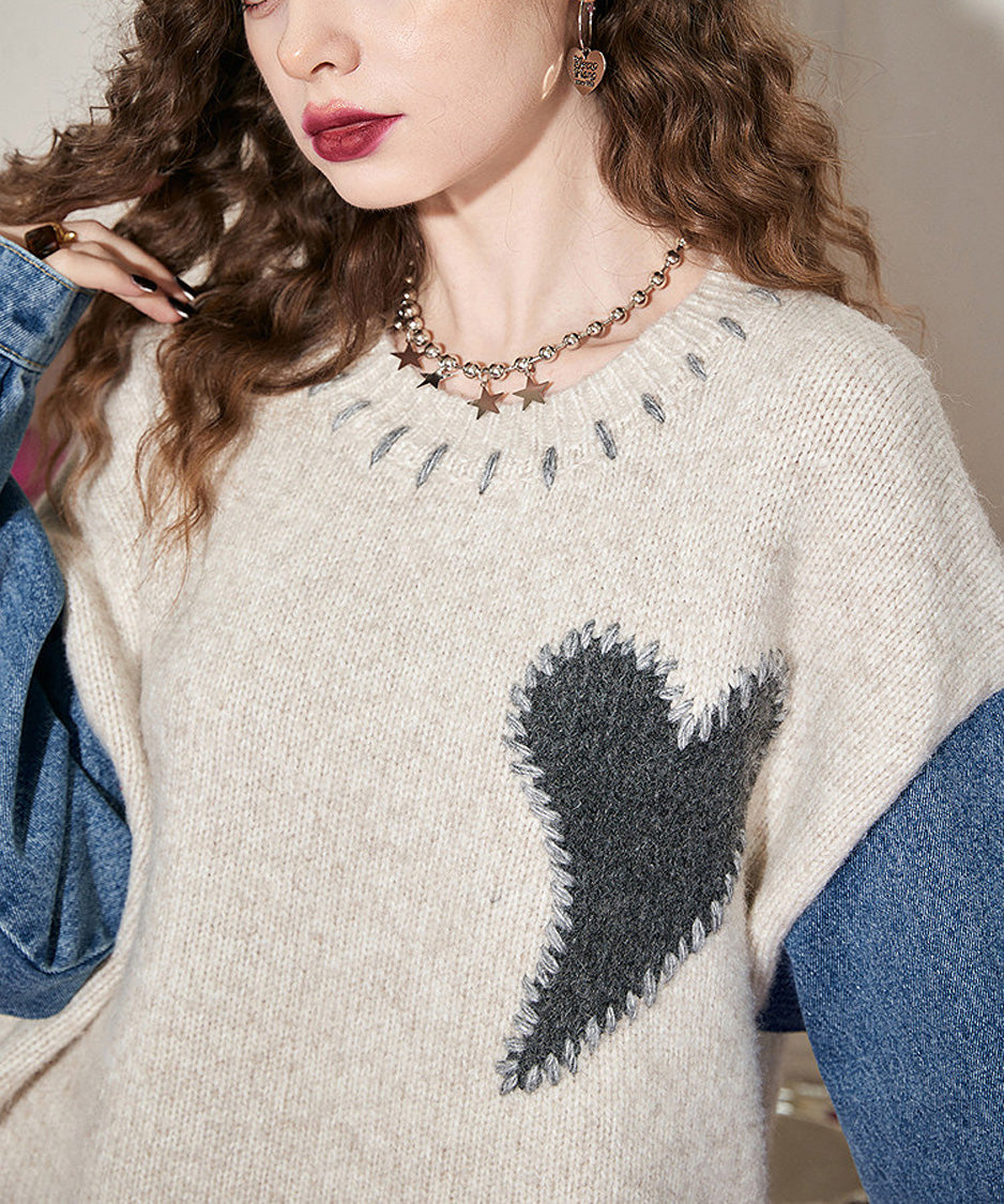 Heart Stitch Sweater