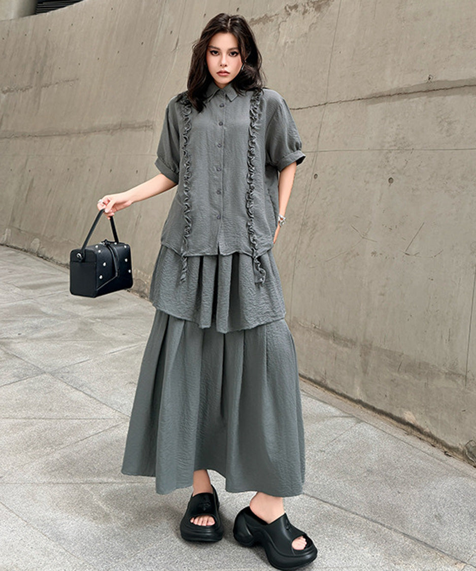 Ruffle Trim Set