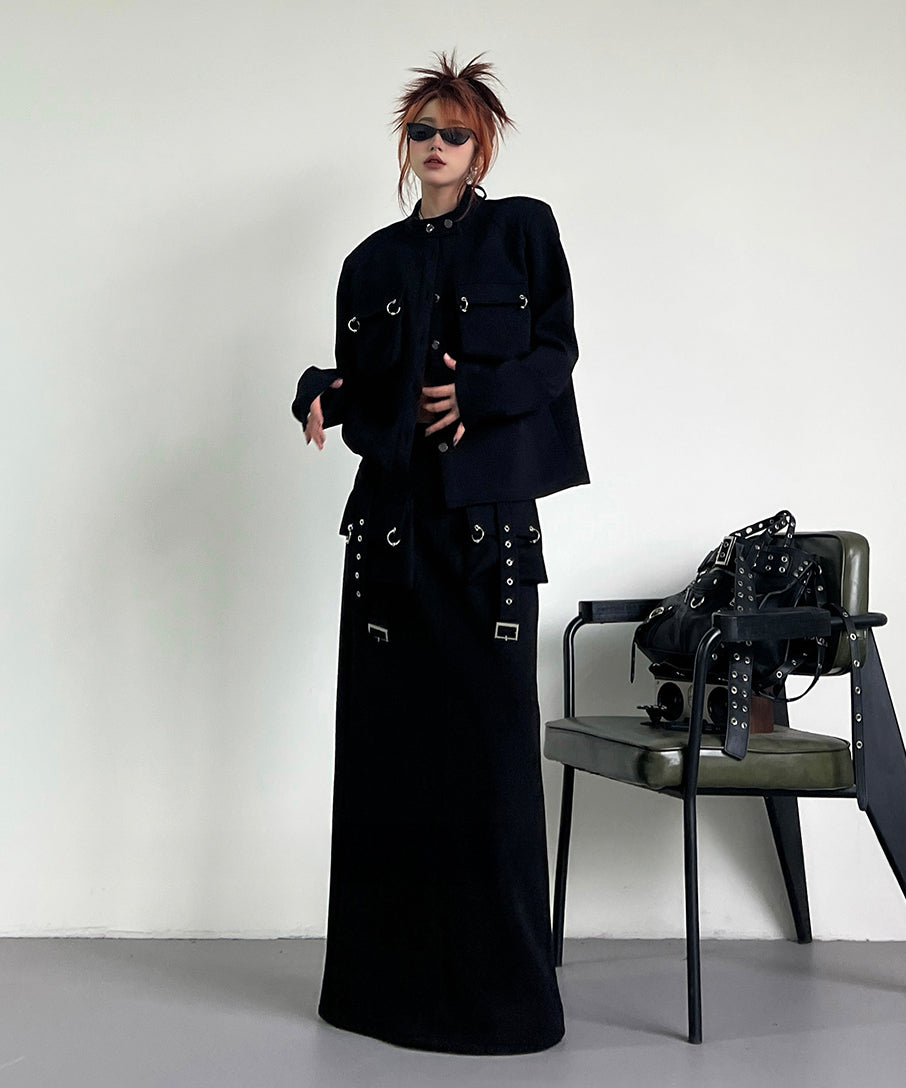 Utility Pocket Jacket＆Cargo Long Skirt Series