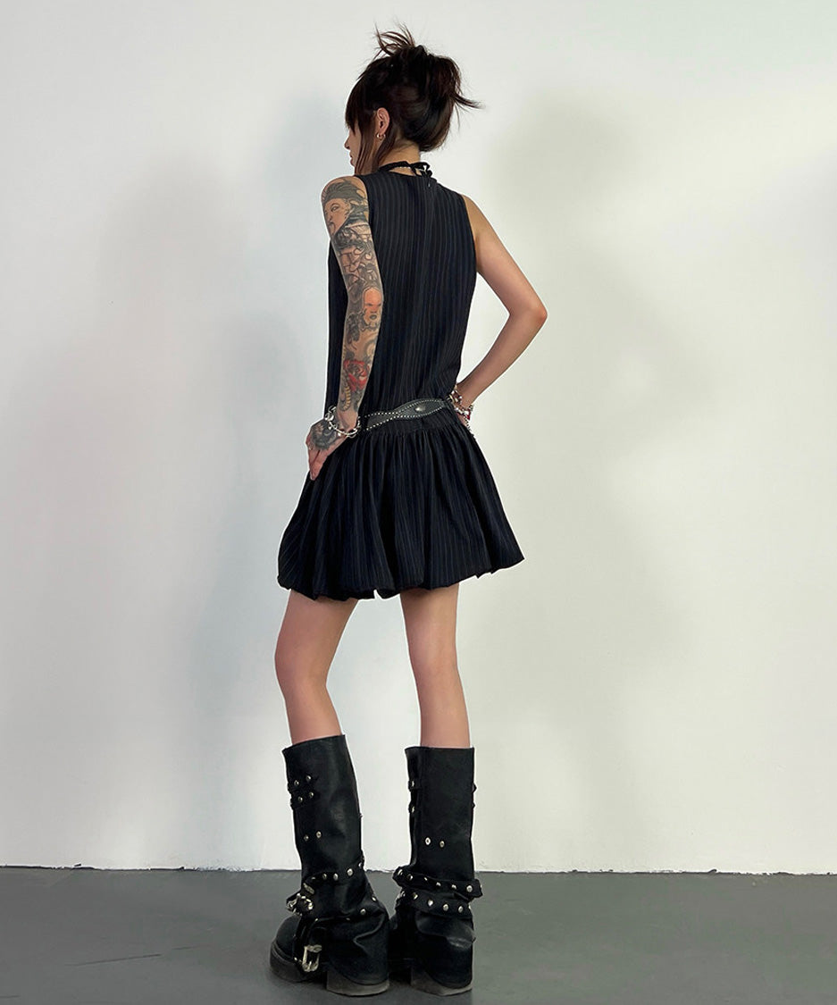 Stripe Bubble Dress