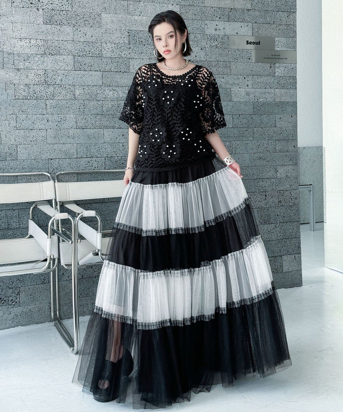 Monotone Doll Skirt