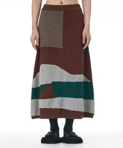Skirt / Brown / One Size