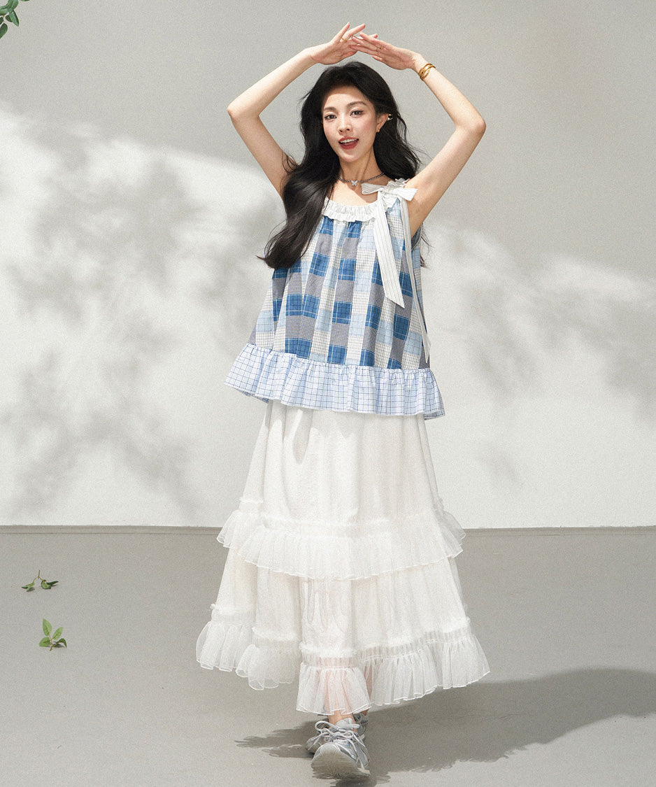 Lunaria Ruffle Skirt