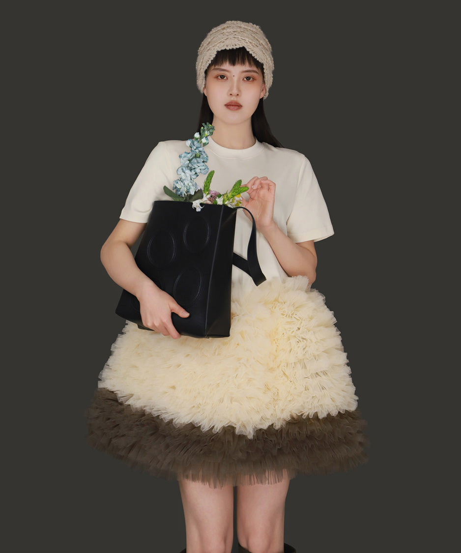 Cloud Ruffle Dress