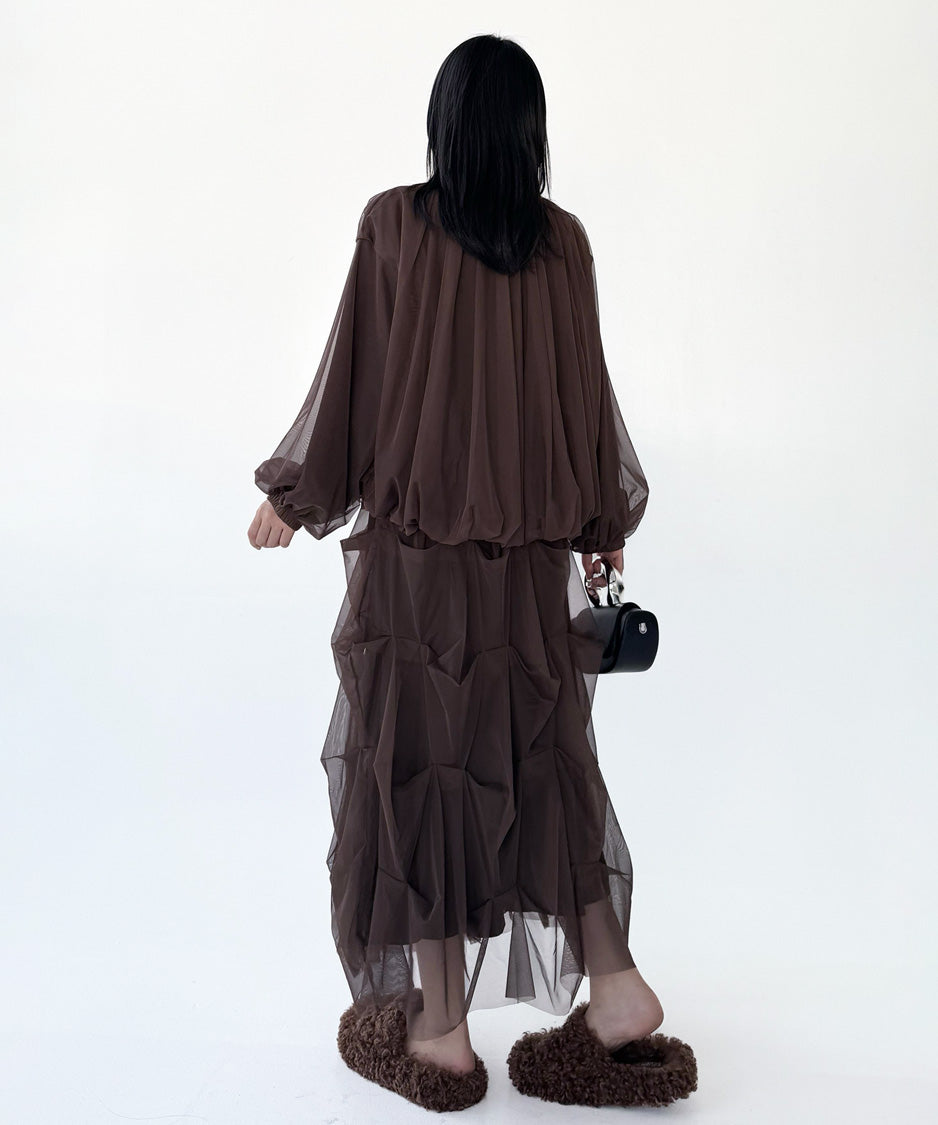 Sheer Volume Gather Tulle Series