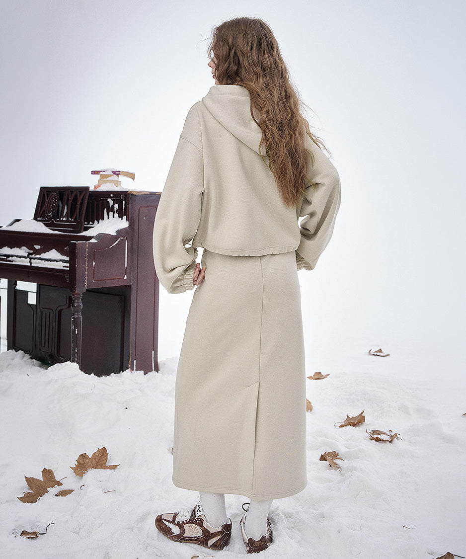 Orbit Hood Top＆Skirt Co-ord