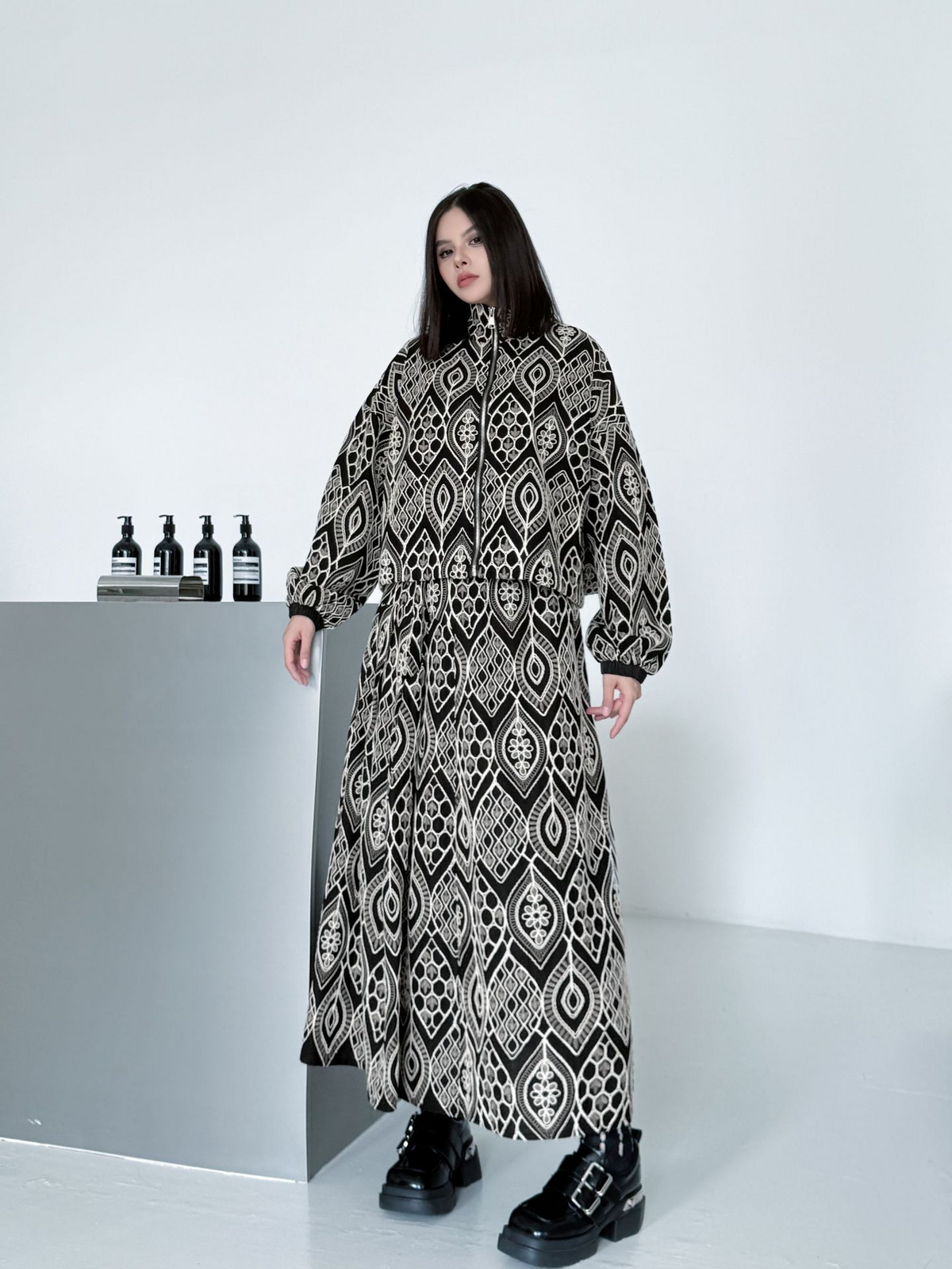 Geometric Jacquard Series