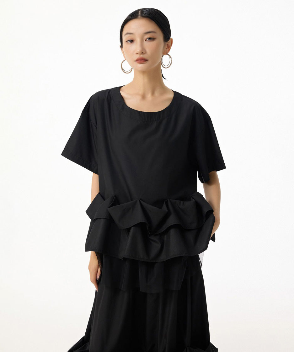 Fold Frill Top